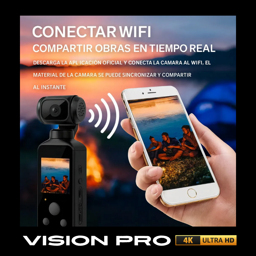 VisionPro 4K – Vive la Aventura en Alta Definición